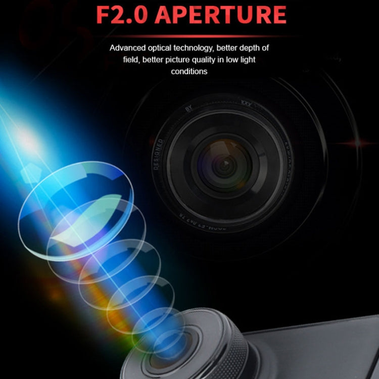 C900 3 Inch 1080P HD Dual-lens Motion Detection Driving Recorder