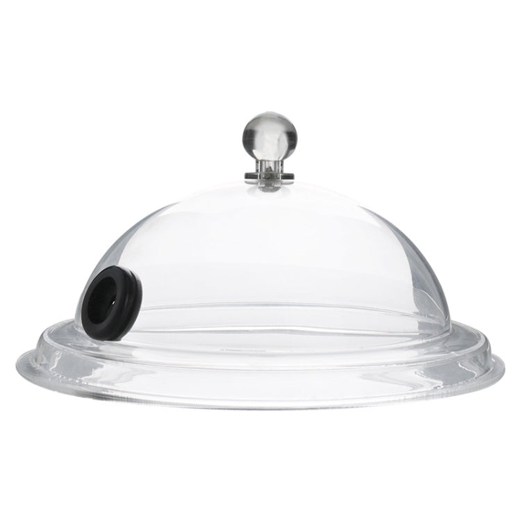 Cocktail Acrylic Smoker Hood Kitchen Cooking Hood(Transparent)
