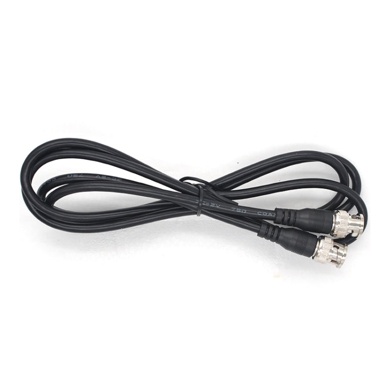 BNC Male To Male Straight Head Cable Coaxial Cable Video Jumper, Length: 0.5m