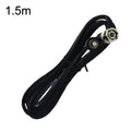 BNC Male To RCA Male Connection Cable Copper HD Video Coaxial Cable Monitoring Cable, Length: 1.5m