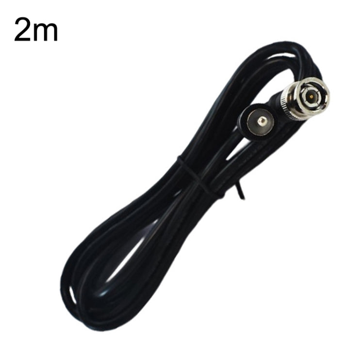 BNC Male To RCA Male Connection Cable Copper HD Video Coaxial Cable Monitoring Cable, Length: 2m