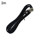 BNC Male To RCA Male Connection Cable Copper HD Video Coaxial Cable Monitoring Cable, Length: 2m