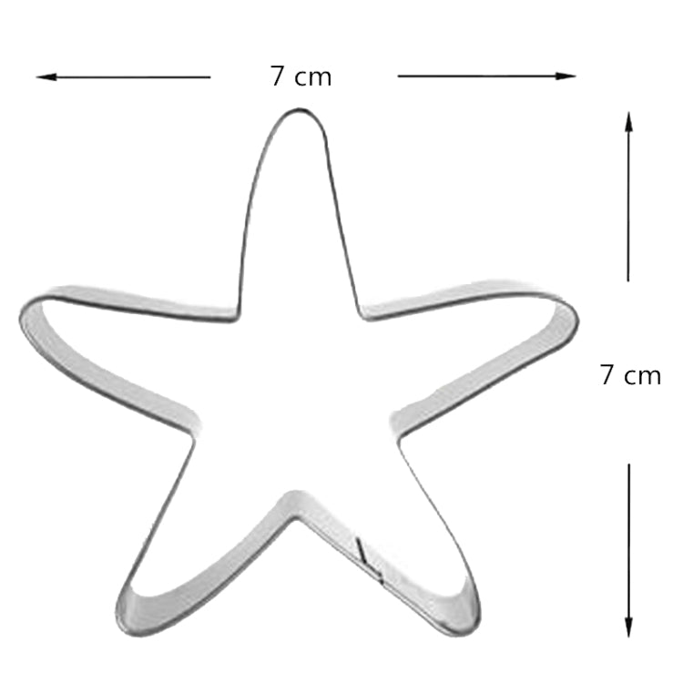 3 in 1  Ocean Series Seahorse Starfish Shell Baking Moulds Flip Sugar Cookie Mould