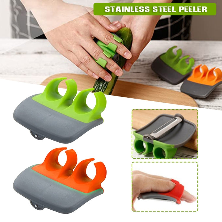 Palm Hand Peeler For Potato, Fruit, Kitchen Vegetable Peeler(Orange)