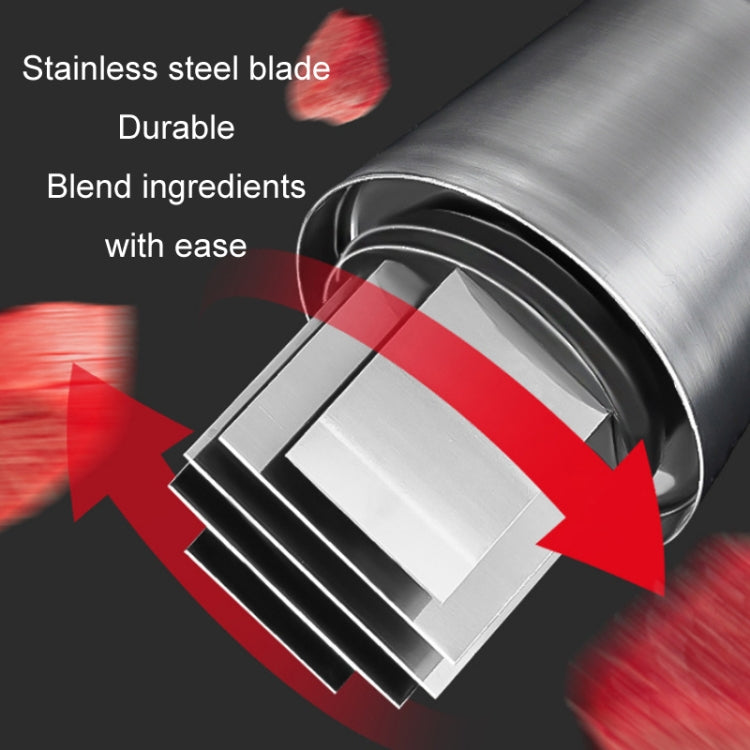 Press Kitchen Cutter Garlic Onion Pat Knife, Specification: Stainless Steel Black