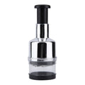 Press Kitchen Cutter Garlic Onion Pat Knife, Specification: Plating Silver
