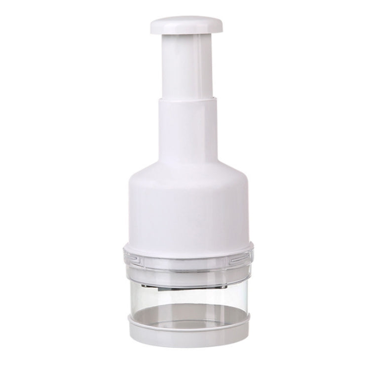 Press Kitchen Cutter Garlic Onion Pat Knife, Specification: Plating White