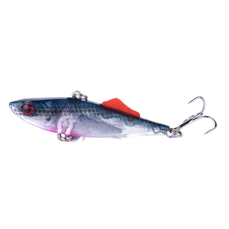 HENGJIA VI032 Full Swimming Layer VIB Fake Bait Plastic Fish Bait, Size: 7cm 16.5g(5)