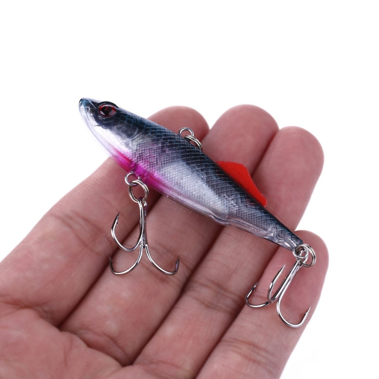 HENGJIA VI032 Full Swimming Layer VIB Fake Bait Plastic Fish Bait, Size: 7cm 16.5g(3)