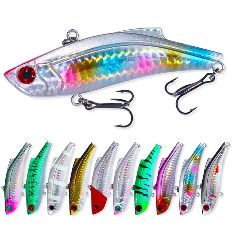 HENGJIA VI025 Submerged Trembling Swimming VIB Lure Plastic Fake Bait, Size: 9cm 28g(10)