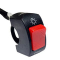 TF-1796 Electric Motorcycle Retrofit Accessories Double Flash Warning Light Switch(Random Color Delivery)