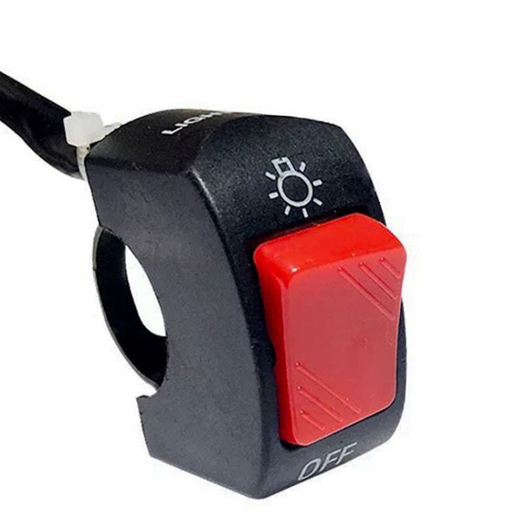 TF-1796 Electric Motorcycle Retrofit Accessories Double Flash Warning Light Switch(Random Color Delivery)