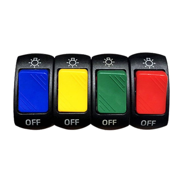 TF-1796 Electric Motorcycle Retrofit Accessories Double Flash Warning Light Switch(Random Color Delivery)