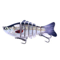 HENGJIA JM062 7 Section Fish Fake Lures VIB Minnow Fishing Lures, Size: 10cm 15g(14)