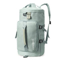Multifunctional Travel Backpack Large Capacity Portable Drum Bag Sports Bag(Green)
