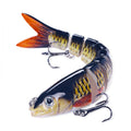 HENGJIA JM063 Multi-Section Fake Bait 8 Section Sinker Lures, Size: 13.4cm 18g(6)