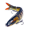 HENGJIA JM063 Multi-Section Fake Bait 8 Section Sinker Lures, Size: 13.4cm 18g(13)