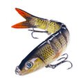 HENGJIA JM063 Multi-Section Fake Bait 8 Section Sinker Lures, Size: 13.4cm 18g(15)