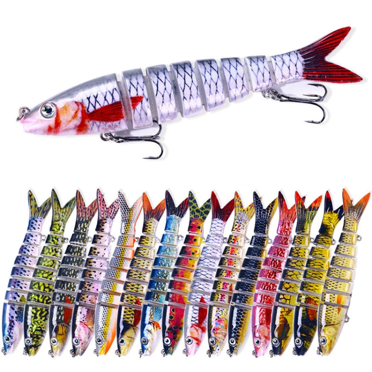 HENGJIA JM063 Multi-Section Fake Bait 8 Section Sinker Lures, Size: 13.4cm 18g(5)