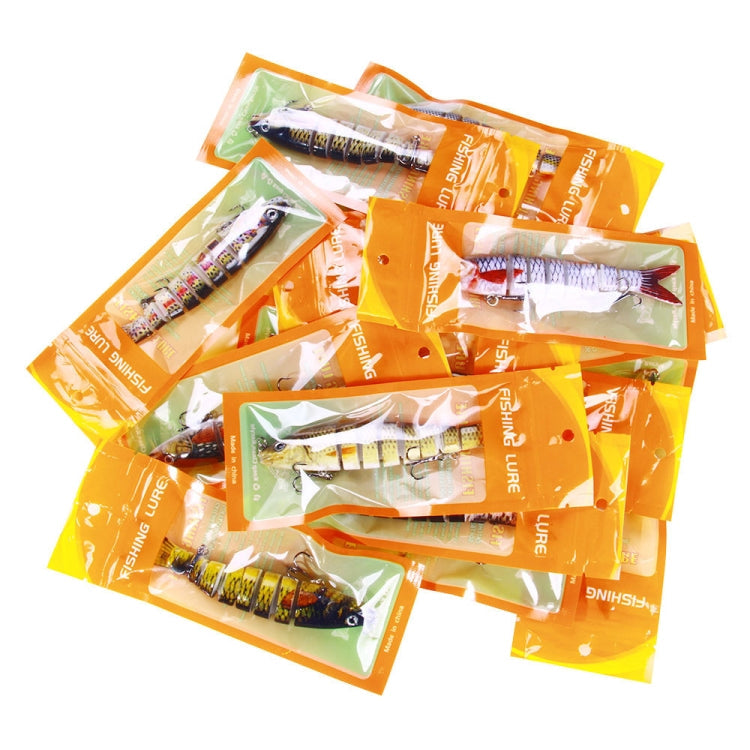 HENGJIA JM063 Multi-Section Fake Bait 8 Section Sinker Lures, Size: 13.4cm 18g(2)