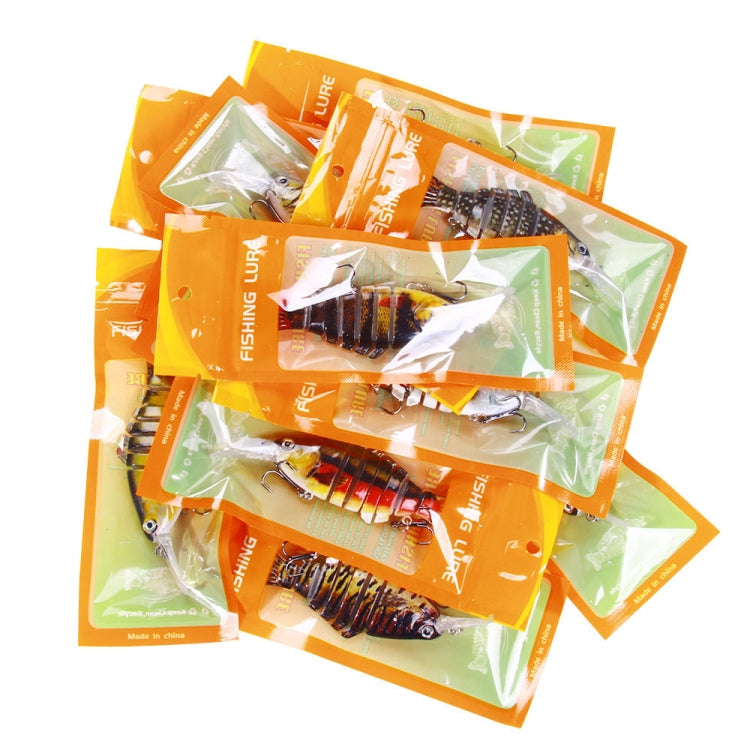 HENGJIA JM065 12cm Luya Fishing Gear Bait Multi-Section Fish Sinking Lure(1)