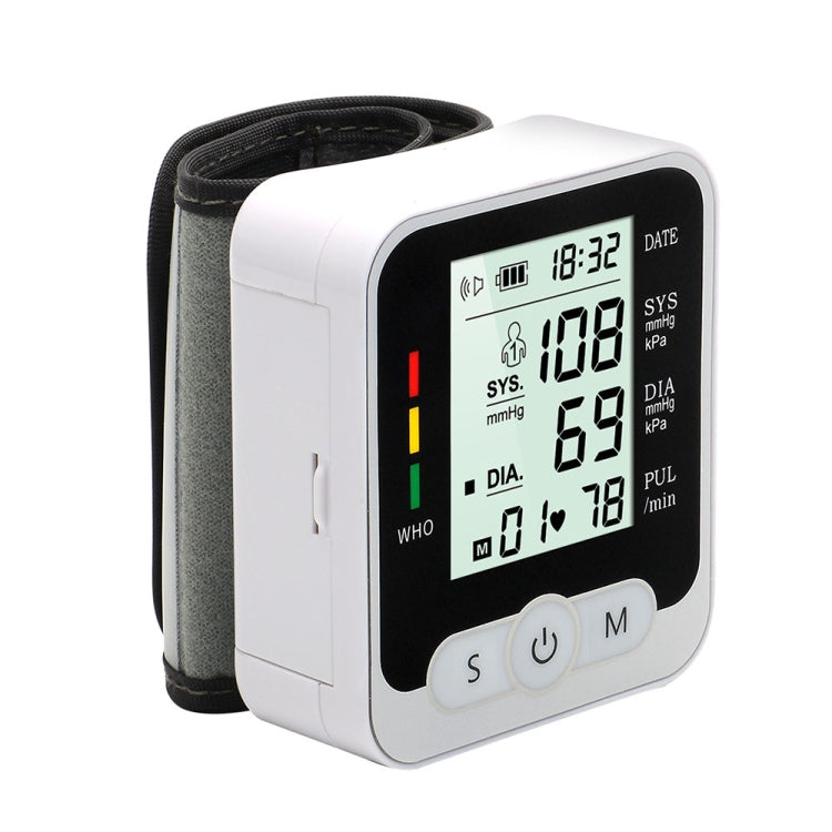 RAK189 Household Electronic Blood Pressure Measuring Device Wrist Sphygmomanometer without Voice