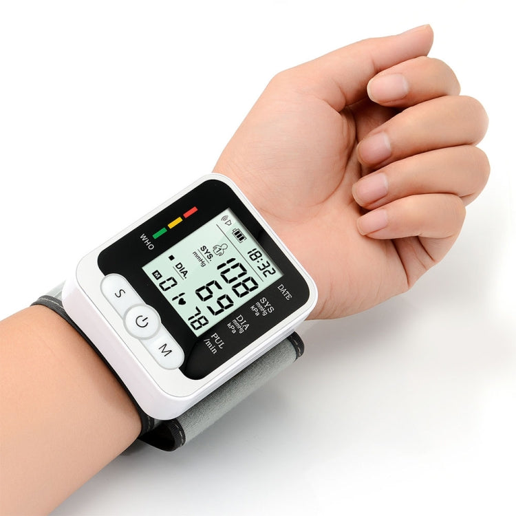 RAK189 Household Electronic Blood Pressure Measuring Device Wrist Sphygmomanometer without Voice