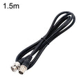 BNC Male To Female Connection Cable Full Copper HD Video Coaxial Cable, Length: 1.5m