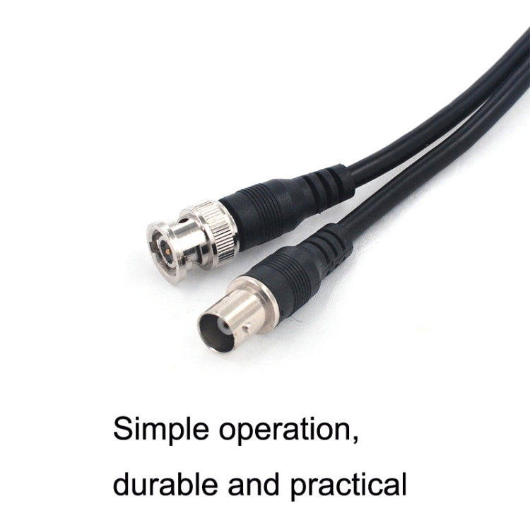 BNC Male To Female Connection Cable Full Copper HD Video Coaxial Cable, Length: 1.5m