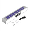 TX-200 Solar Landscape Waterproof Decoration Staircase Light Human Body Induction Lamp, Color: White Shell White Light+Bracket