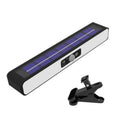 TX-200 Solar Landscape Waterproof Decoration Staircase Light Human Body Induction Lamp, Color: Black Shell White Light+Clip