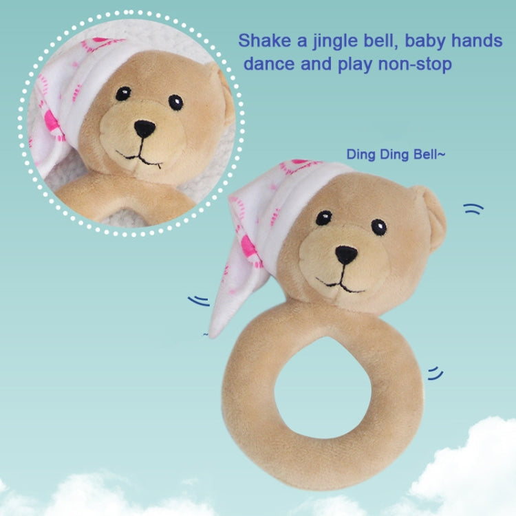 Baby Hand Rattles Toys Hand Grip Stick Newborn Soothing Toys,Style: Little Grey Elephant