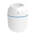 USB Mini Desktop Colorful Night Light Car Humidifier, Spec: 220ml (Y2-White)