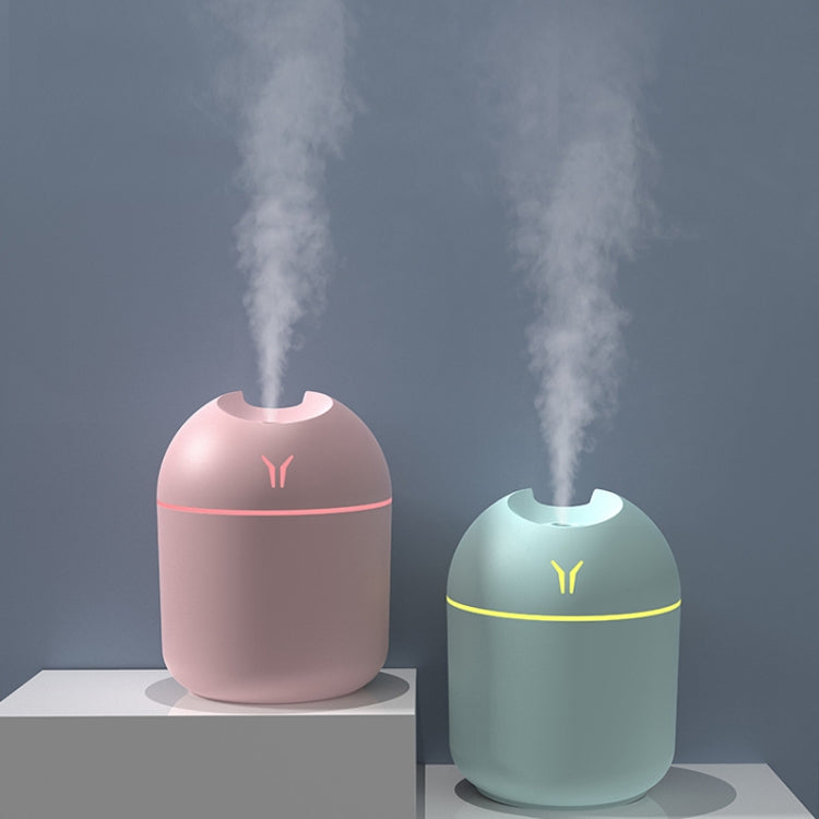 USB Mini Desktop Colorful Night Light Car Humidifier, Spec: 220ml (Y2-Blue)