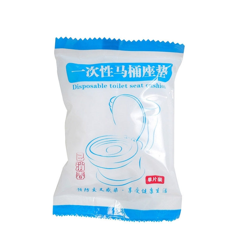 20pcs Paste Portable Waterproof Non-woven Disposable Toilet Seat Cover(White)