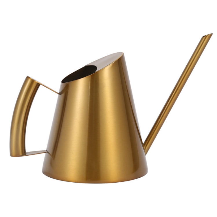 Household Gardening Stainless Steel Long Spout Watering Pot, Size: 1500ML(Gold)