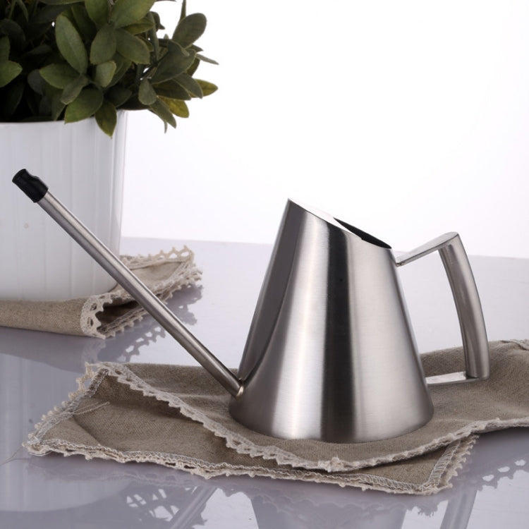 Household Gardening Stainless Steel Long Spout Watering Pot, Size: 1500ML