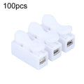 100pcs Self-Locking Push Type Ceiling Light Quick Terminal Block, Specification: CH-3
