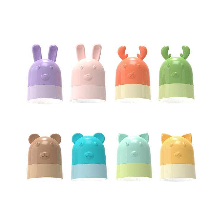 KD201 Portable Lamp Hanging Neck Reading LED Night Light, Style: Little Deer (Blue+Brown)