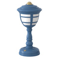 GIVELONG Retro Table Lamp USB Charging Small Night Light, Style: 322-3 Blue