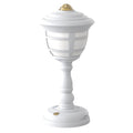 GIVELONG Retro Table Lamp USB Charging Small Night Light, Style: 322-6 White