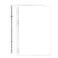 5sets Frosted Loose-Leaf Book Cover DIY Hand Book Cover, Size: A4(White)
