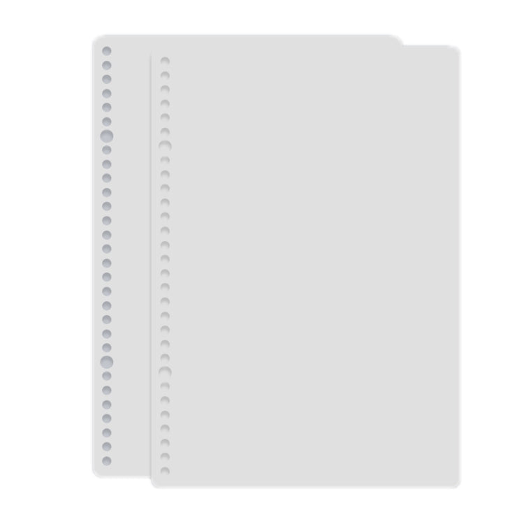 5sets Frosted Loose-Leaf Book Cover DIY Hand Book Cover, Size: A5(Gray)