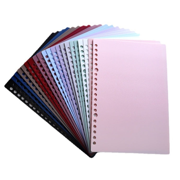 5sets Frosted Loose-Leaf Book Cover DIY Hand Book Cover, Size: A5(Blue)