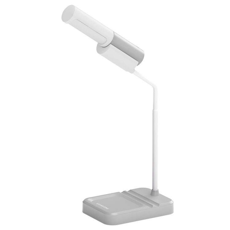 GIVELONG USB Charging Desktop Light Magnetic Base Removable Simple Eye Protection Portable Lamp(Gray)