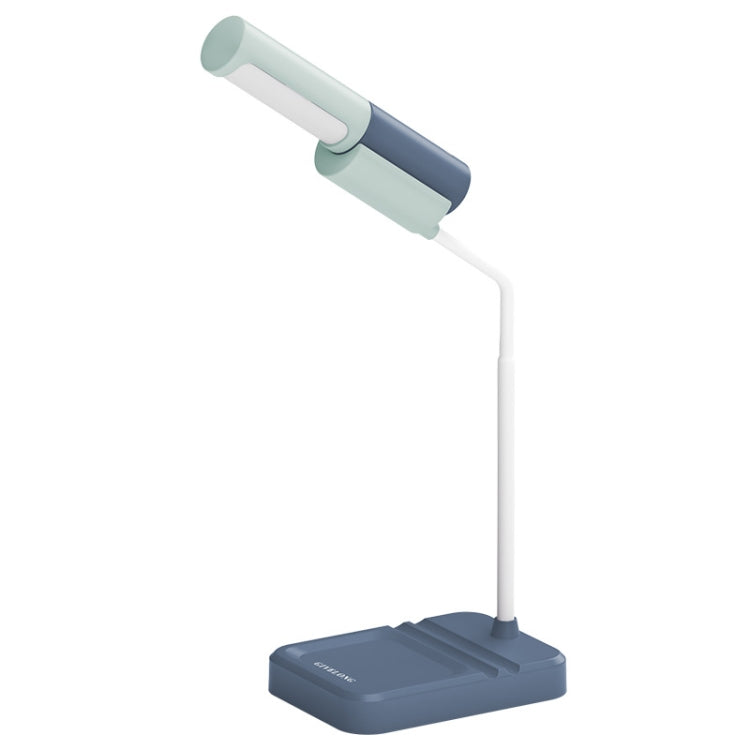 GIVELONG USB Charging Desktop Light Magnetic Base Removable Simple Eye Protection Portable Lamp(Blue)