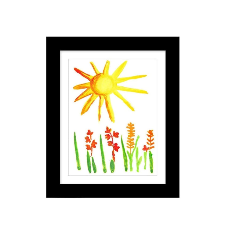 Wood Children Art Frames Magnetic Front Open Frametory for Poster Photo Drawing Paintings Pictures(Wood Color)