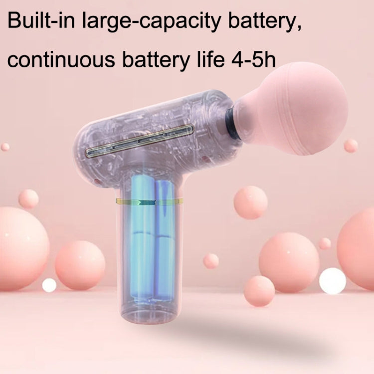 ZD8889 Mini Fascia Device Muscle Relaxation Massage Stick Handheld Vibration Portable Massager Gun(Blue)