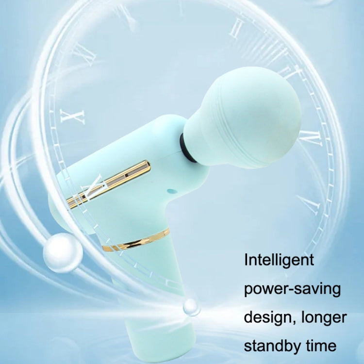 ZD8889 Mini Fascia Device Muscle Relaxation Massage Stick Handheld Vibration Portable Massager Gun(Blue)