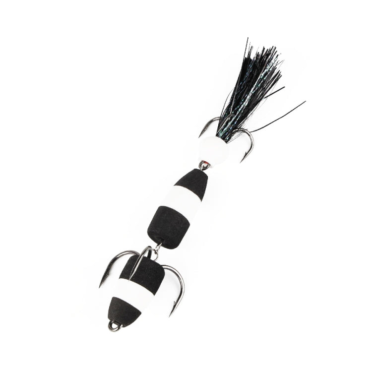W.P.E PMG-M Foam Hook Soft Worm Bait Three Anchor Hook Fake Lures, Size: M(33)